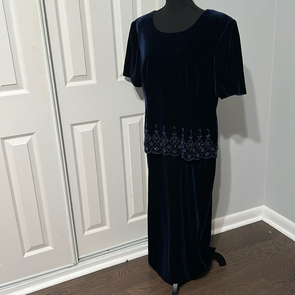 R&M Richard’s embellished dress